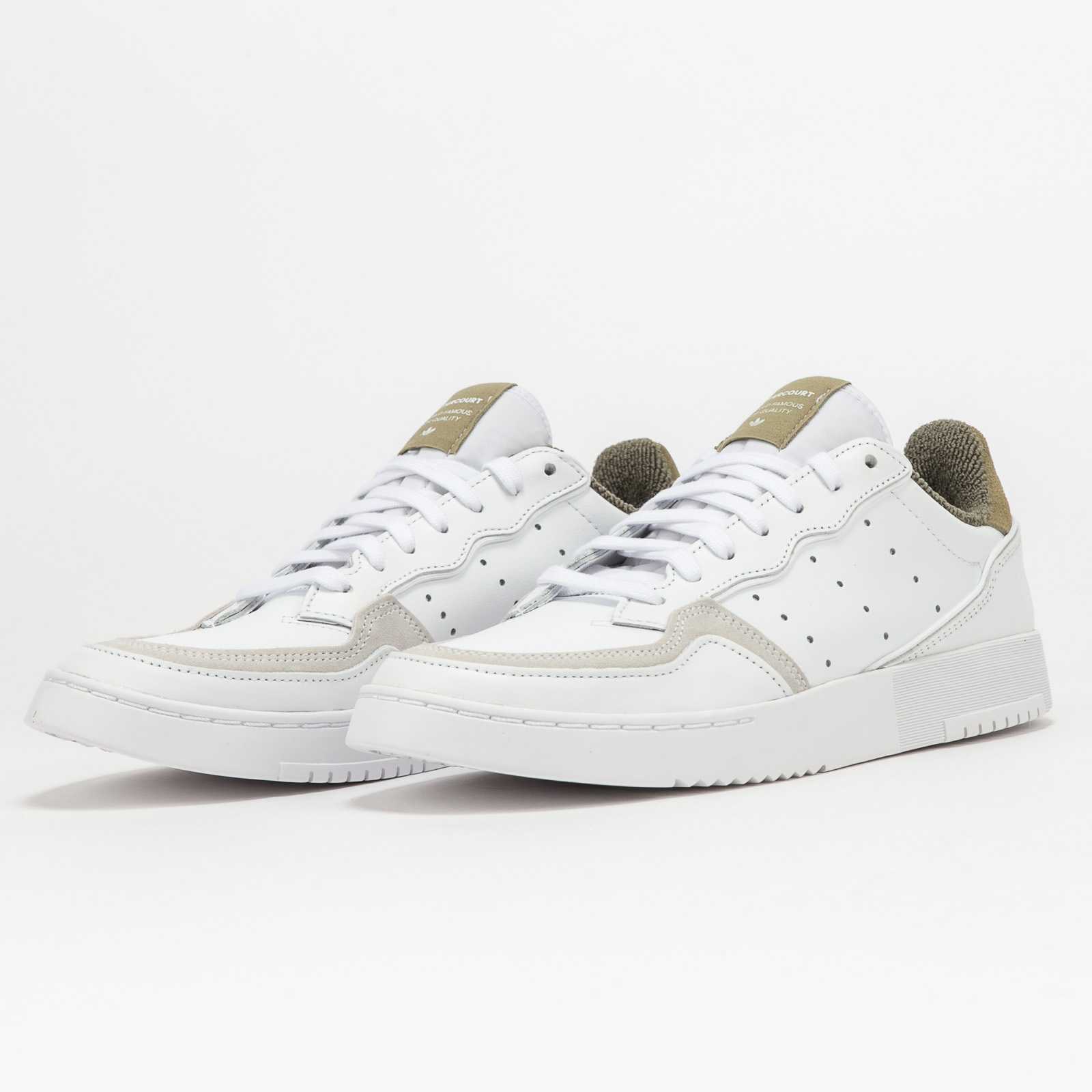 adidas Originals Supercourt ftwwht / ftwwht / orbgrn adidas Originals