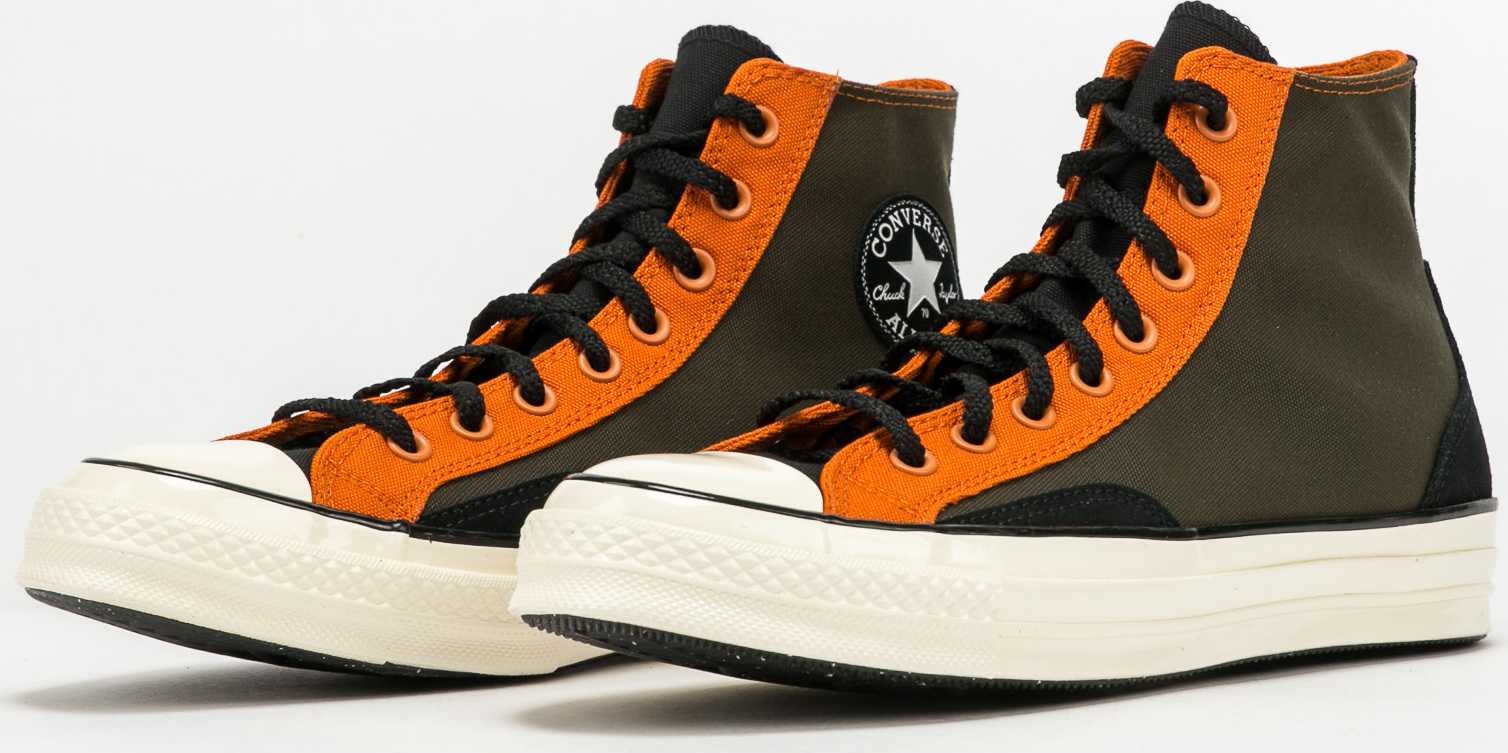 Converse Chuck 70 Court Hi cargo khaki / fire pit / egret Converse