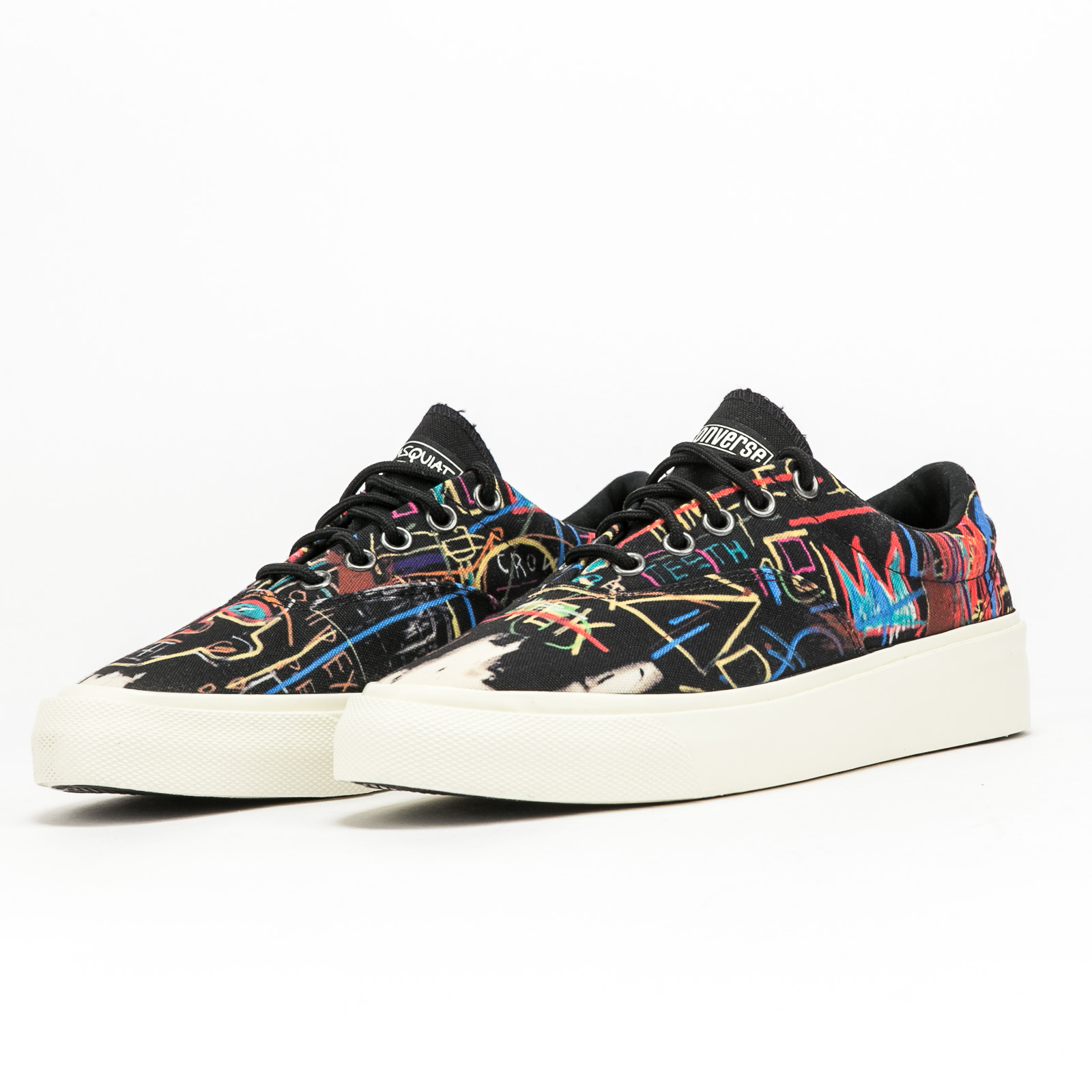 Converse Converse X BASQUIAT Skid Grip OX black / multi / egret Converse