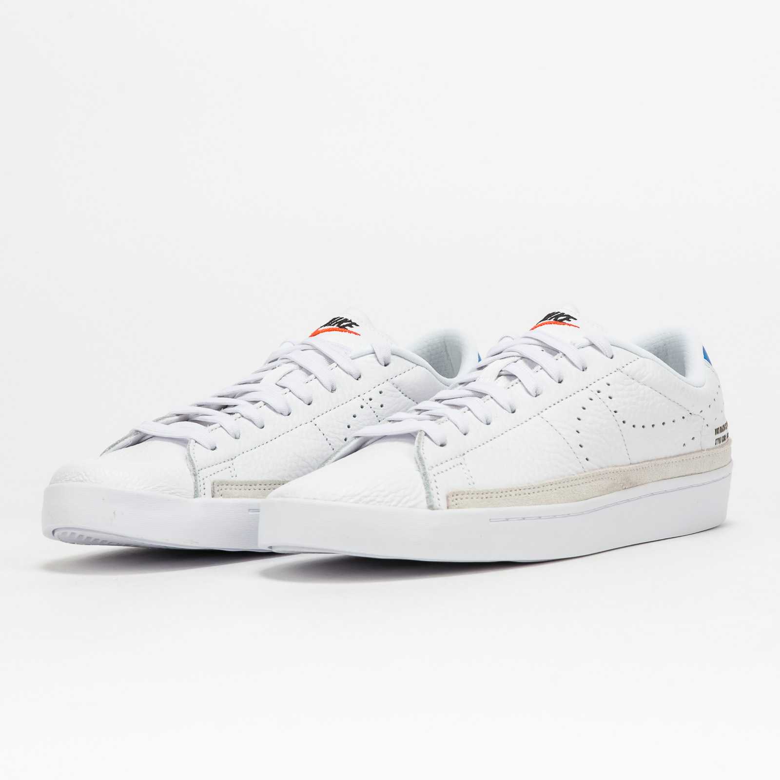 Nike Blazer Low X white / white - lt photo blue Nike