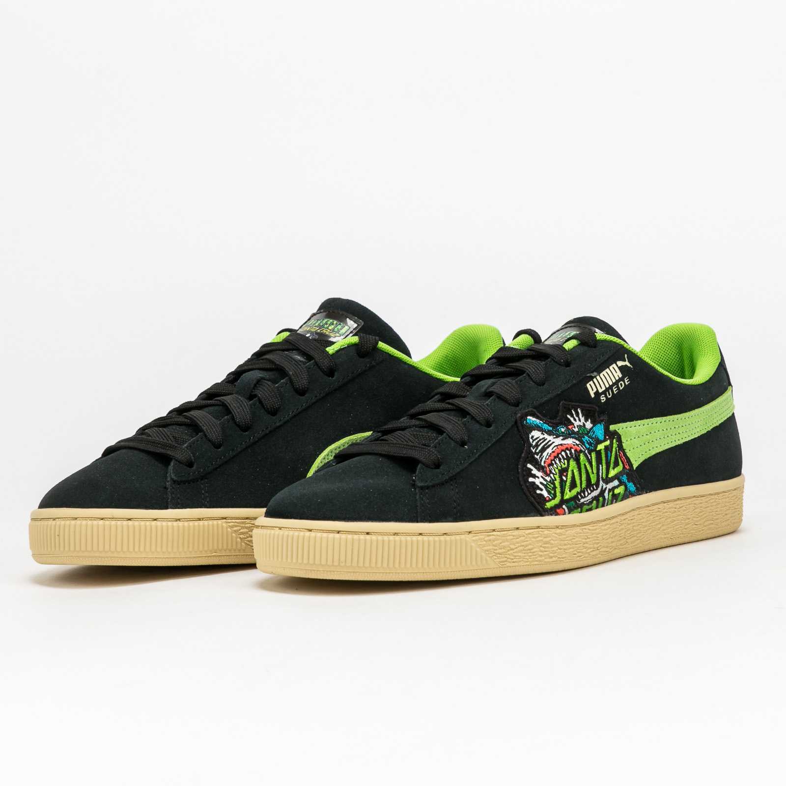 Puma Suede Santa Cruz Shark puma black - green Flash Puma