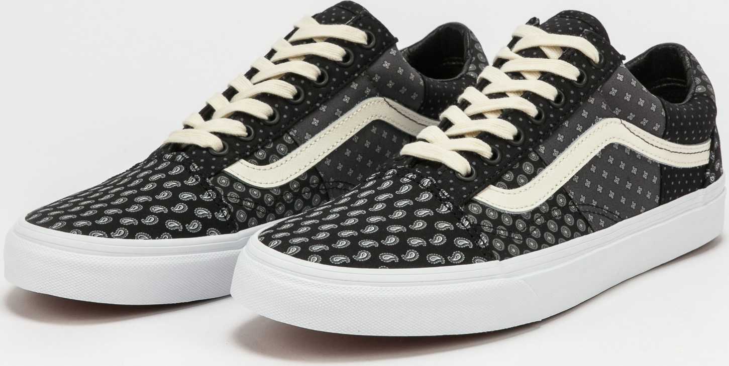 Vans Old Skool (tieprintptchwrk)blktrwht Vans