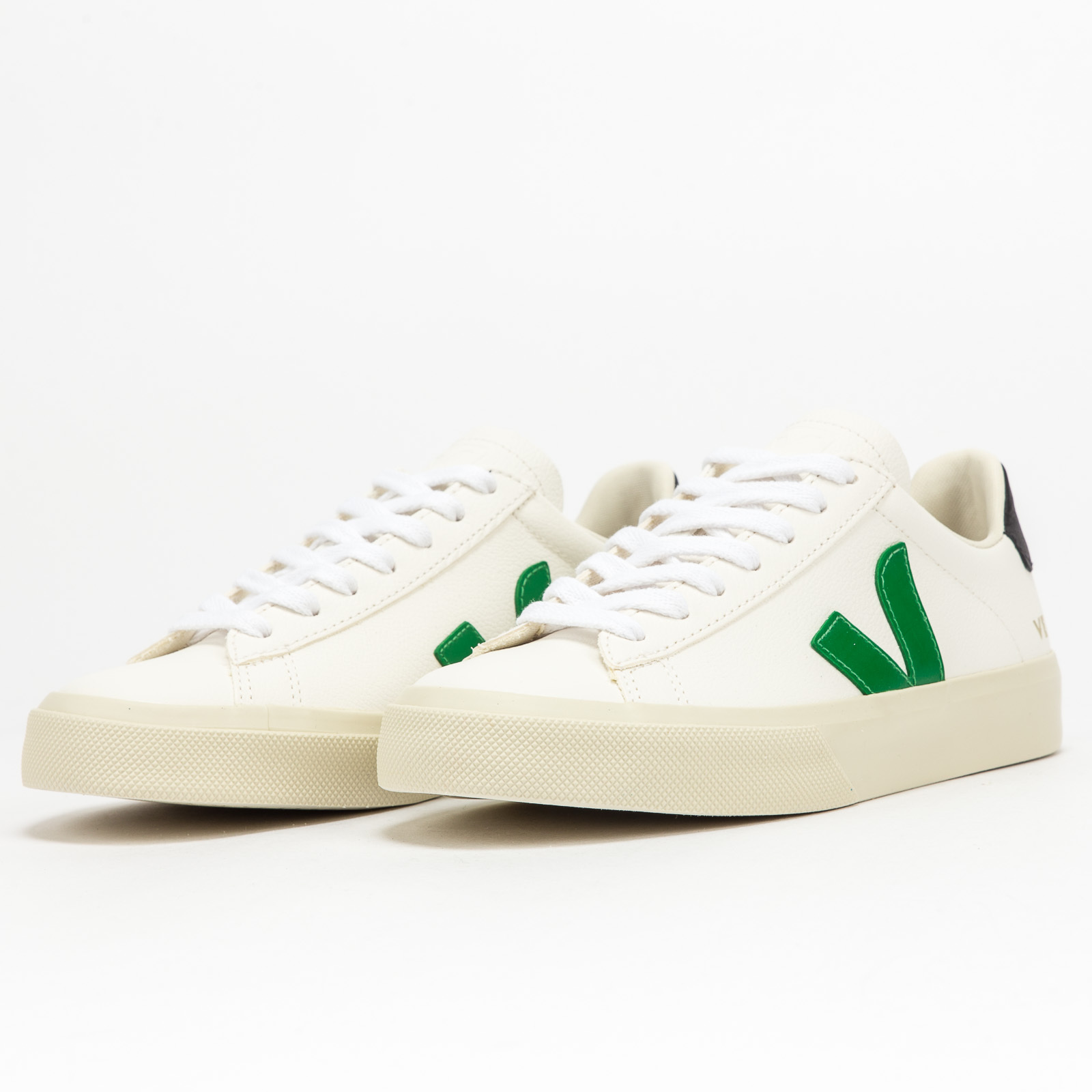 VEJA Campo Chromefree extra - white_emeraude_black Veja