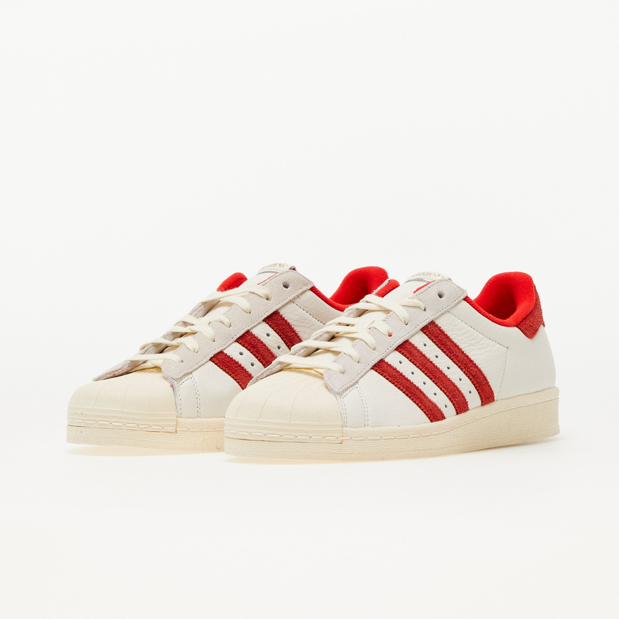 adidas Originals Superstar 82 cloud white / vivid red / cream white adidas Originals