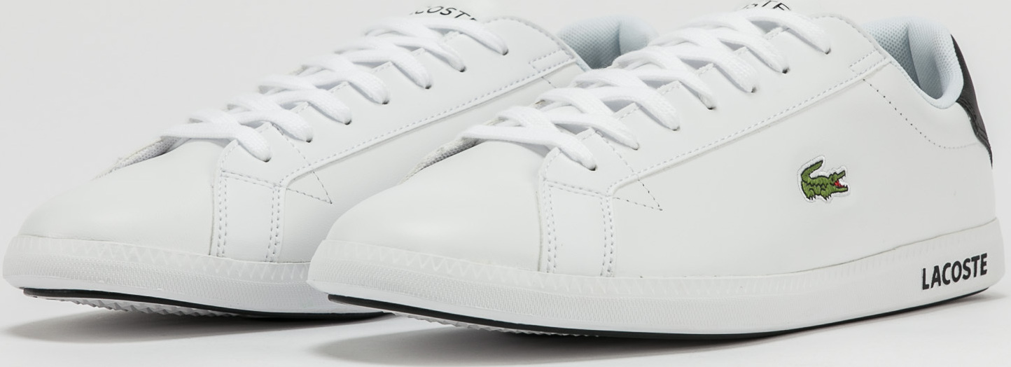 LACOSTE Graduate Leather white / black Lacoste