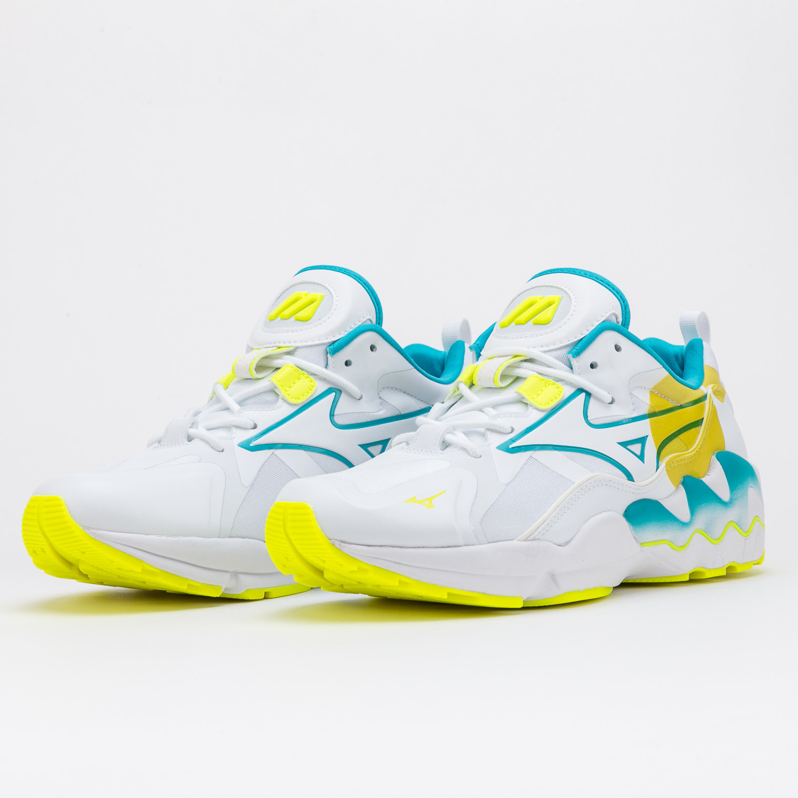 Mizuno Wave Rider 1 white / white / syellow Mizuno