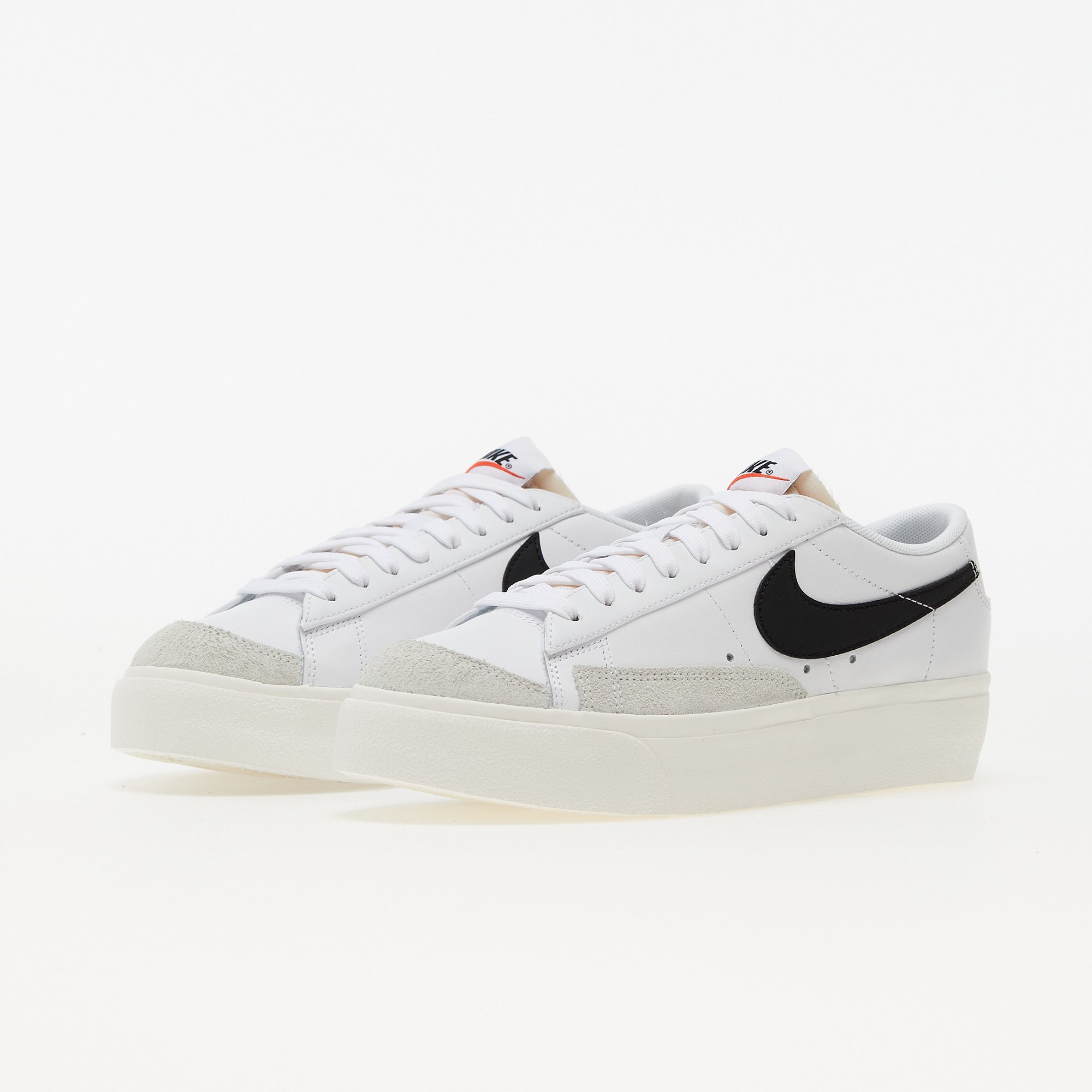 Nike W Blazer Low Platform White/ Black-Sail-Team Orange Nike