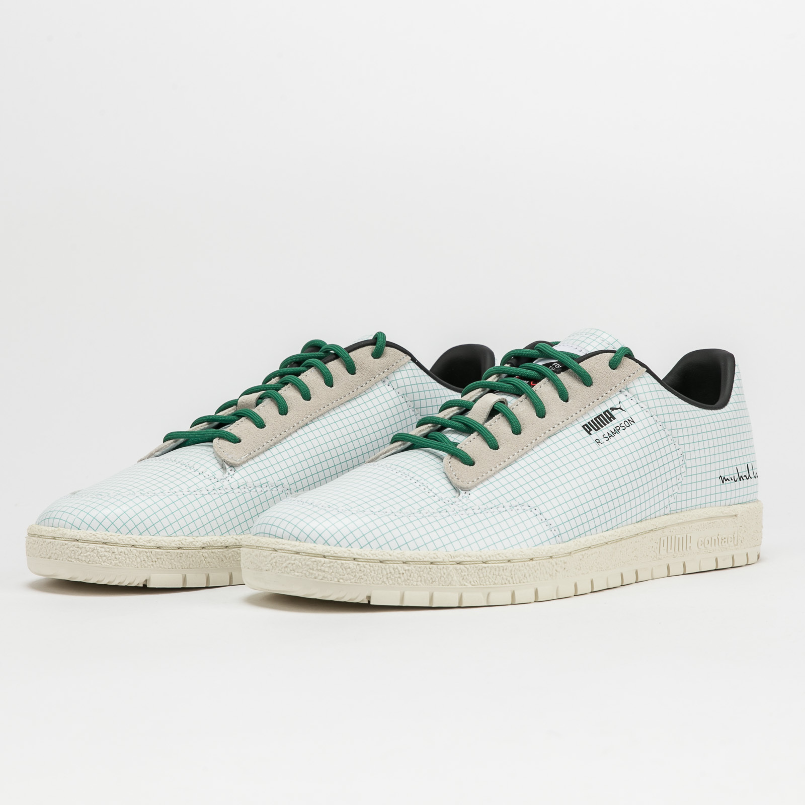 Puma Ralph Sampson 70 Michael Lau puma white - amazon green Puma