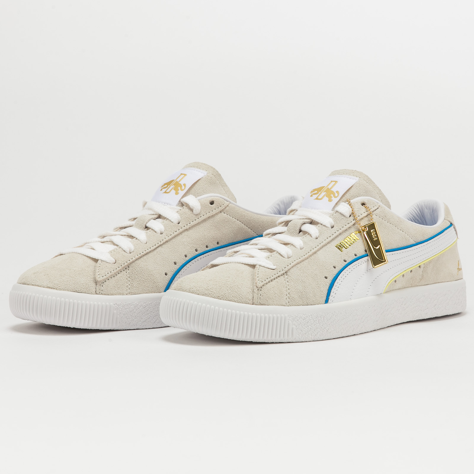 Puma Suede VTG RDL FS vap gray - puma white - ibiza blue Puma