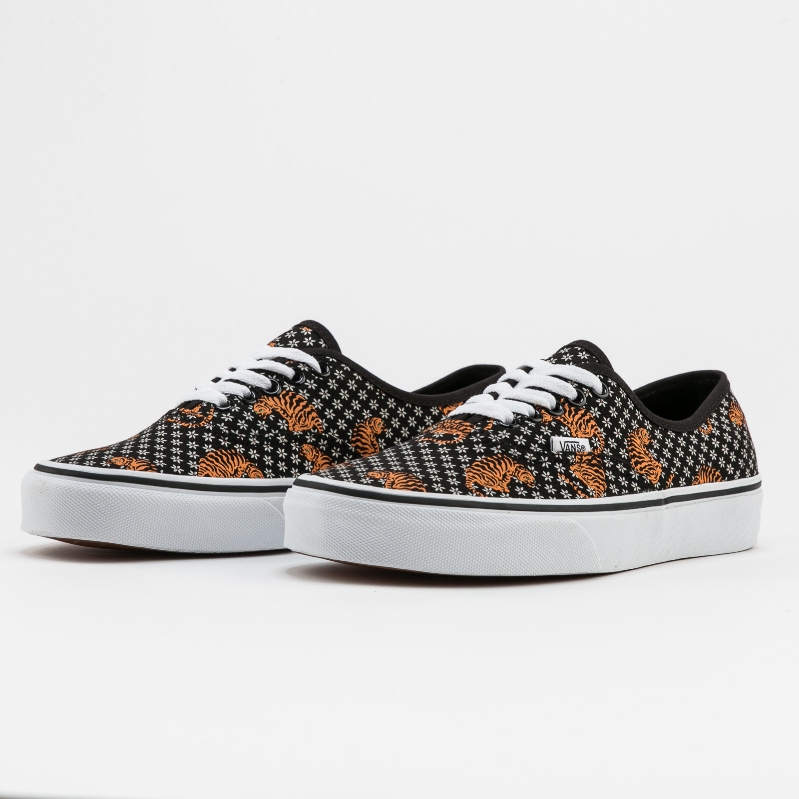 Vans Authentic (tiger floral) blk / tr wht Vans