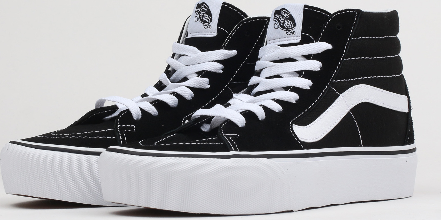 Vans SK8-HI Platform 2 black / true white Vans