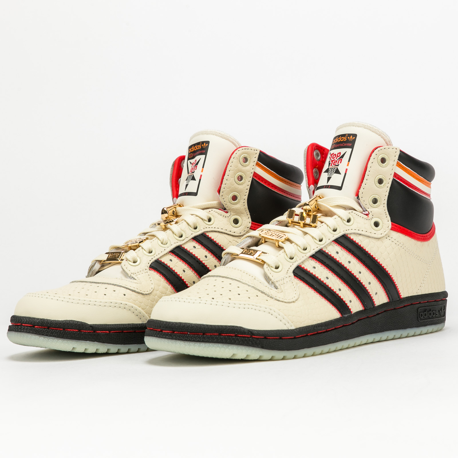 adidas Originals Top Ten Hi ESPN cwhite / cblack / vivred adidas Originals