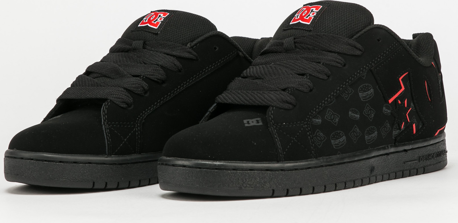 DC Bobs Court Graffik black / red Dc