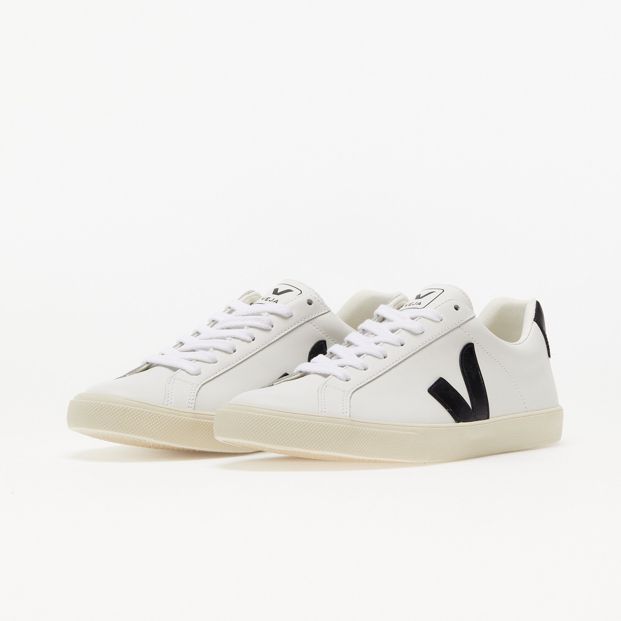 VEJA Esplar logo Leather extra-white-black Veja