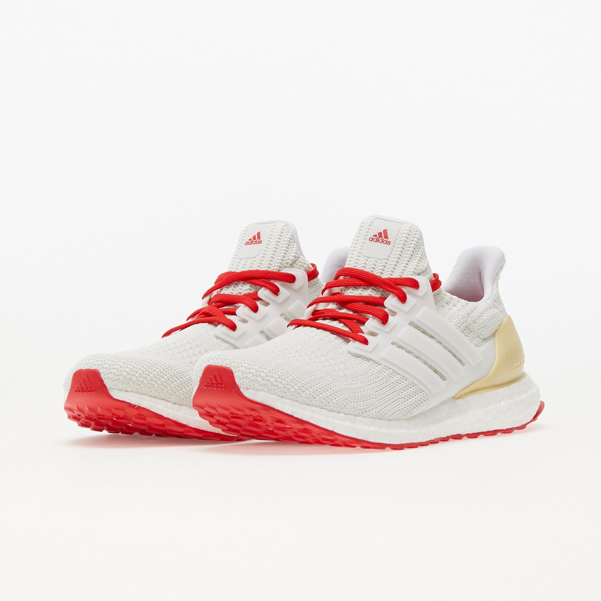 adidas Performance Ultraboost 4.0 DNA White Tint / White Tint / Vivid Red adidas Performance