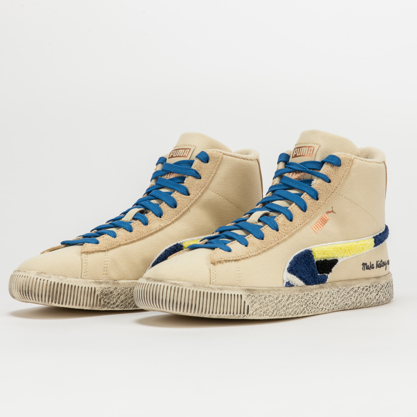 Puma Clyde Mid x Black Fives crema brulee | Super-Kecky.cz