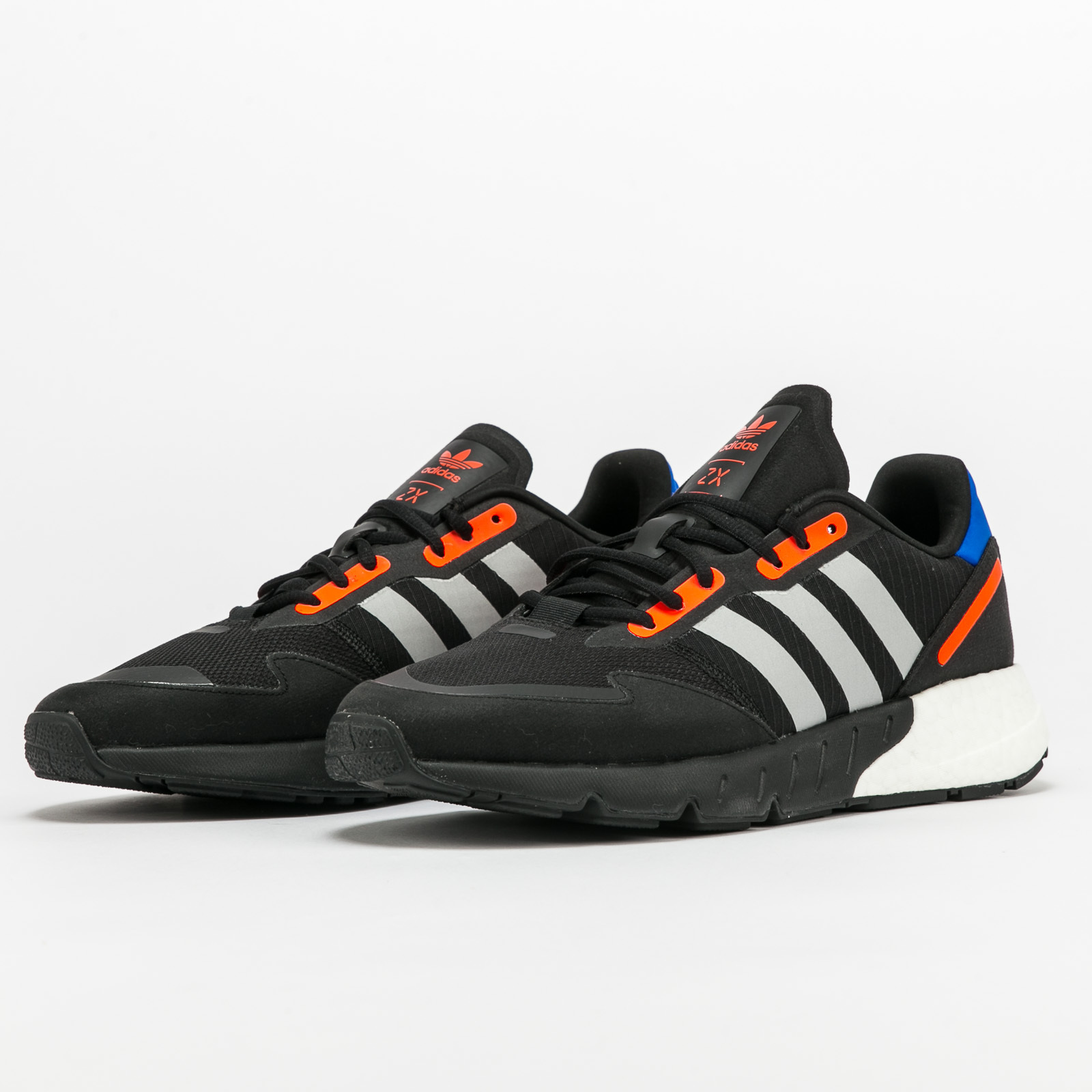 adidas Originals ZX 1K Boost core black / silver metallic / cloud white adidas Originals