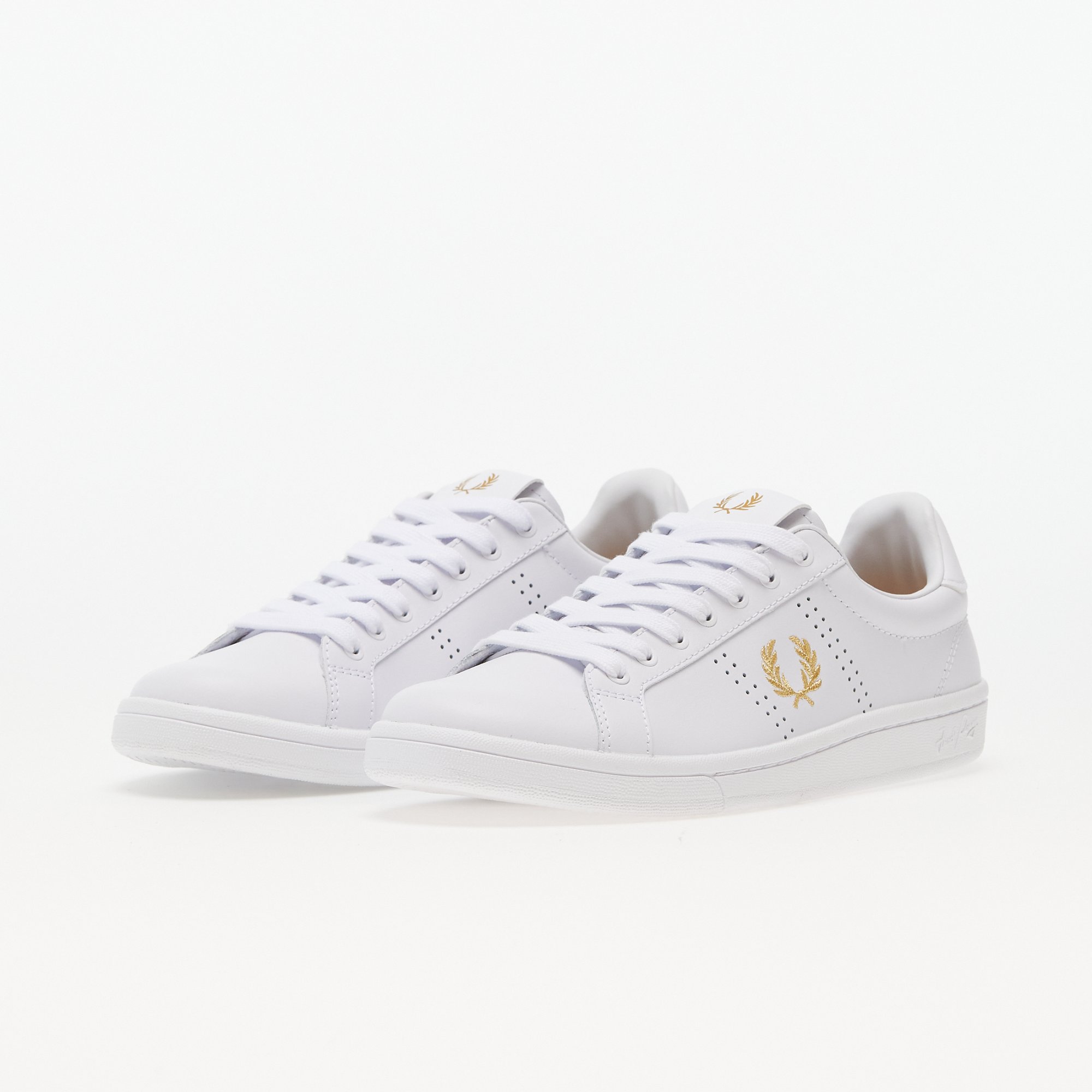 FRED PERRY B721 Leather white Fred Perry