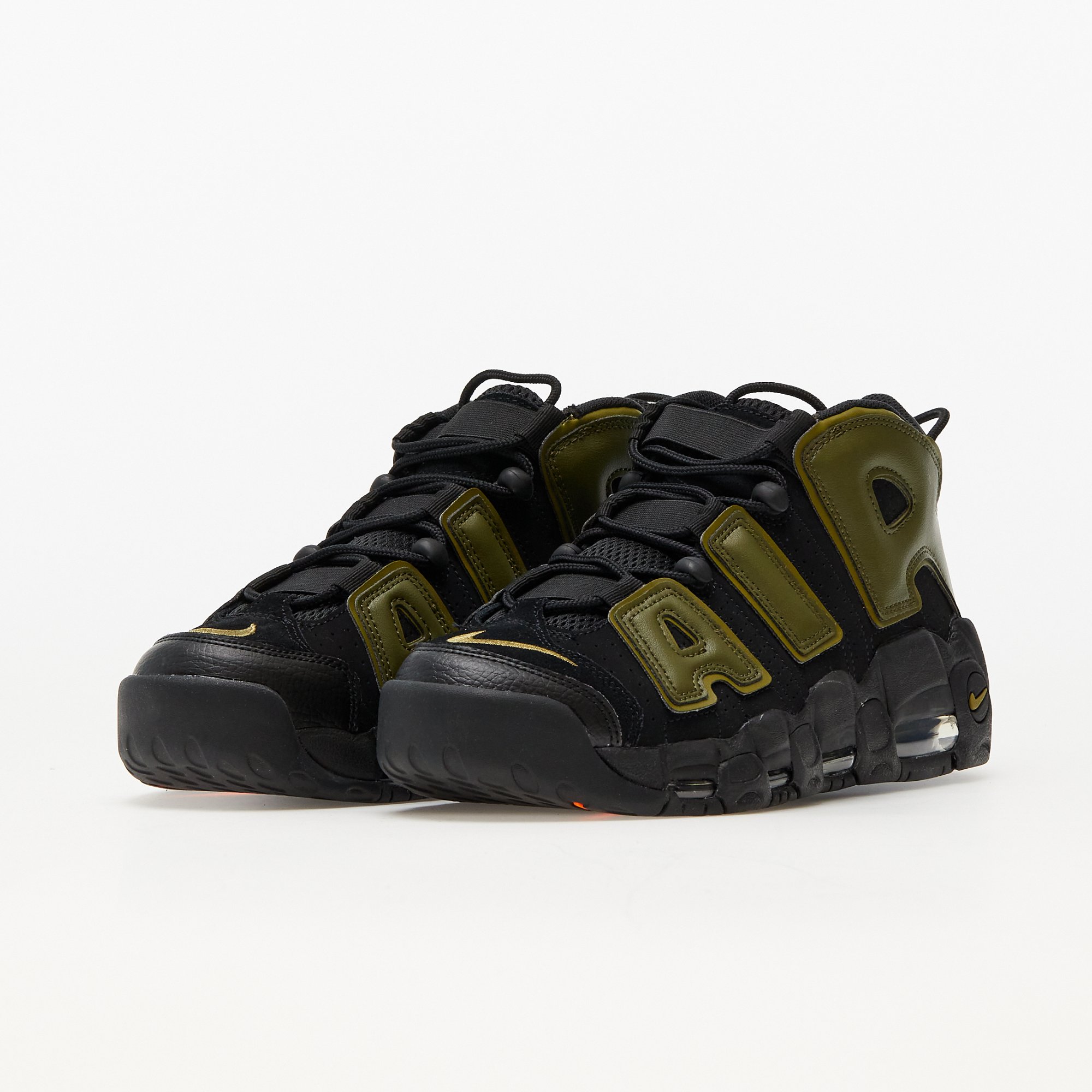 Nike Air More Uptempo '96 black / rough green- pilgrim Nike