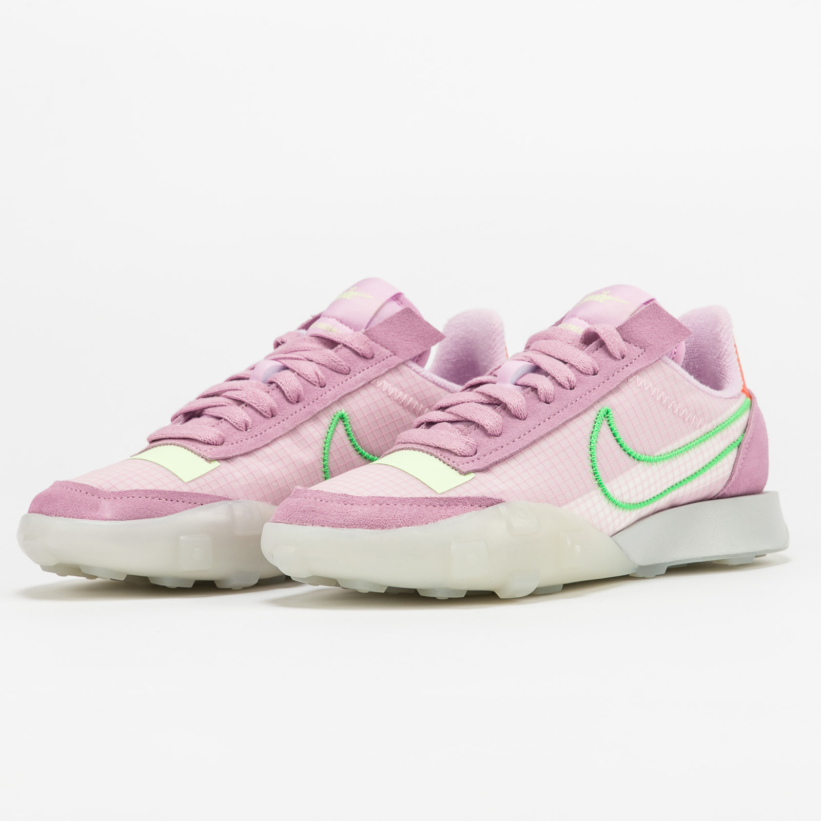 Nike W Waffle Racer 2X lt arctic pink / poison green Nike
