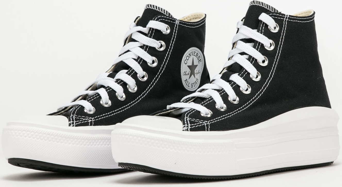 Converse Chuck Taylor All Star Move Hi black / natural ivory / white Converse