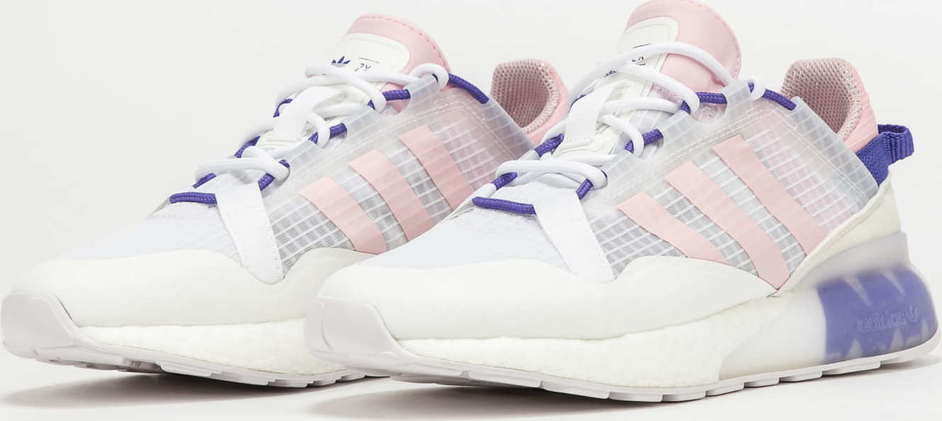 adidas Originals ZX 2K Boost Pure W ftwwht / clpink / purple adidas Originals