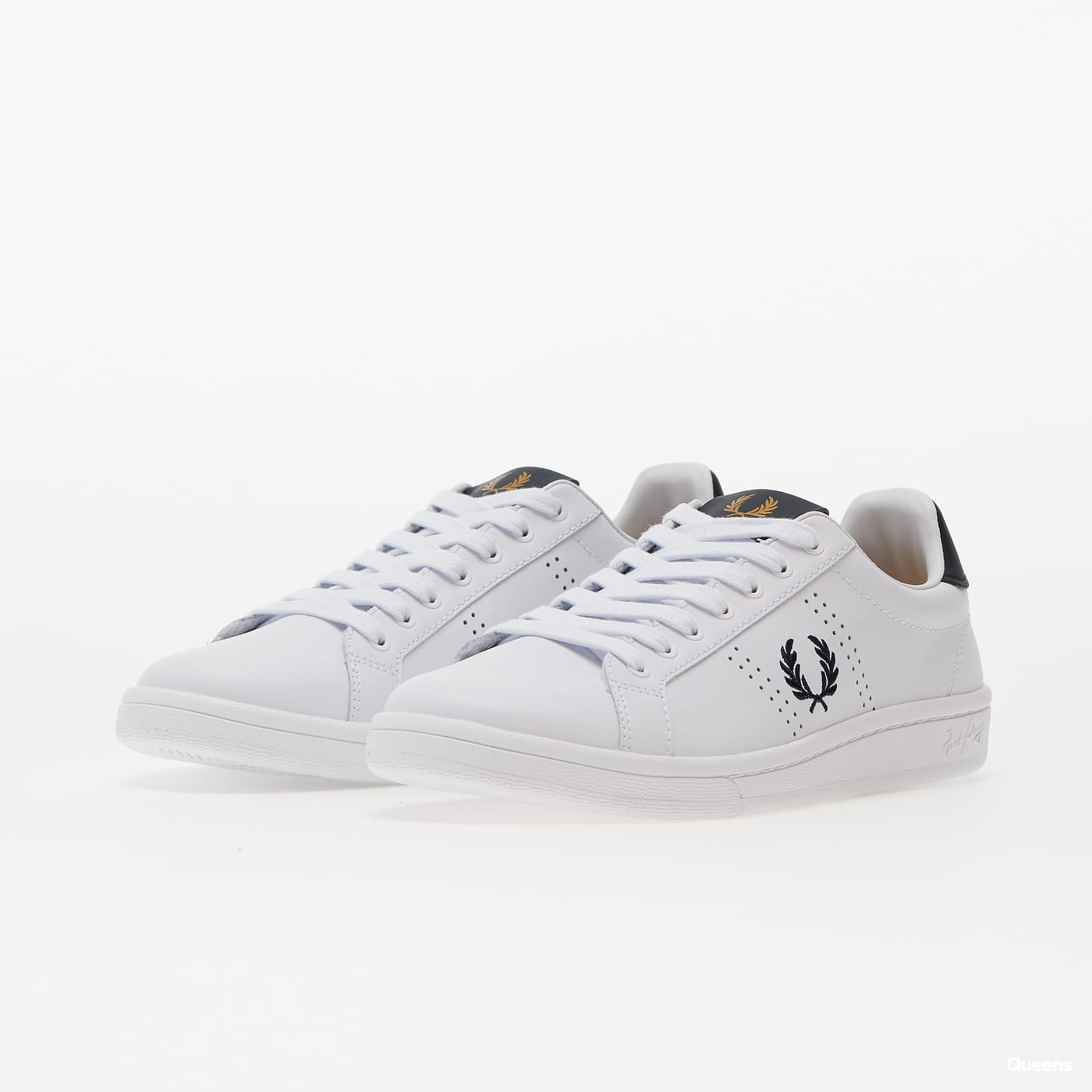 FRED PERRY B721 Leather white Fred Perry