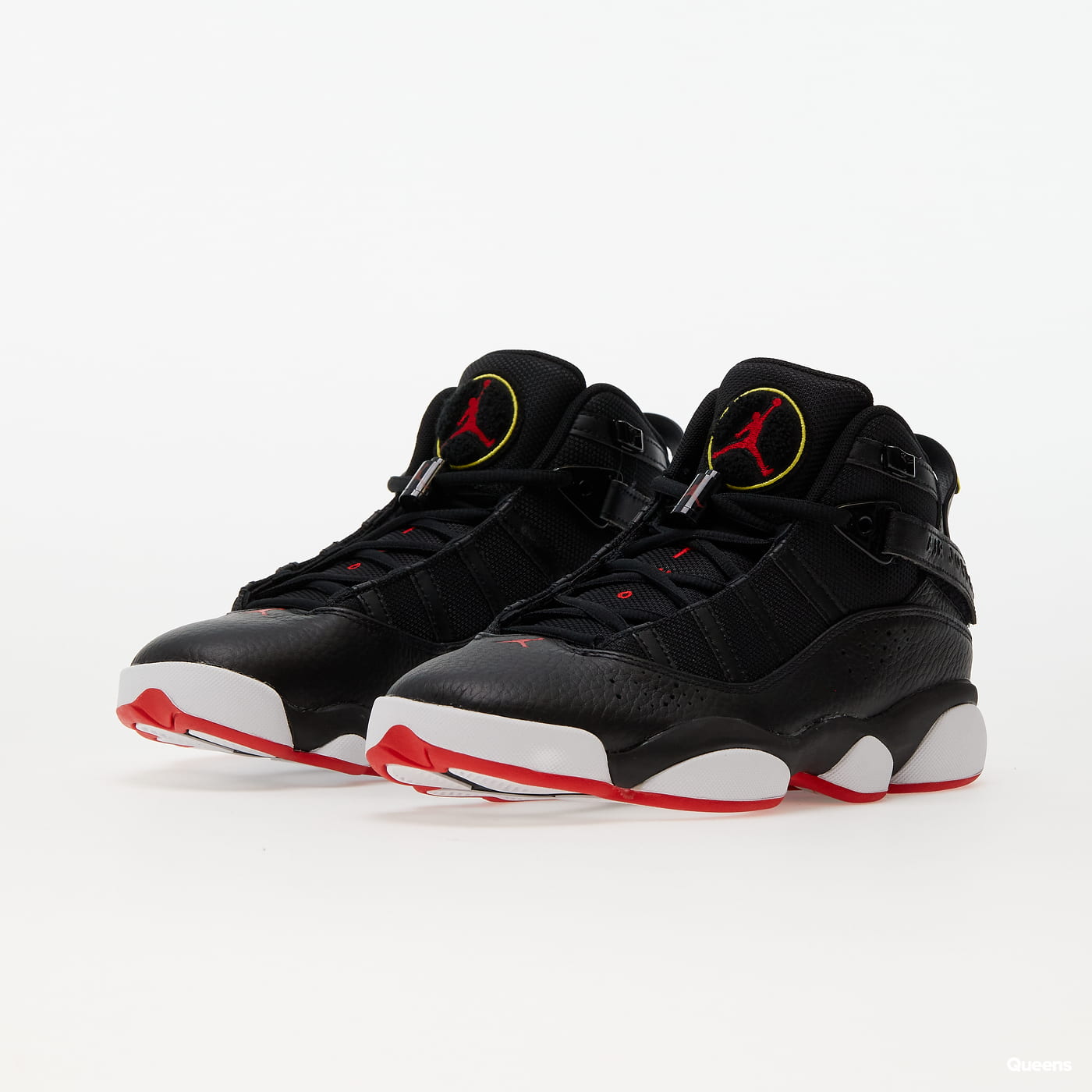 Jordan 6 Rings Black/Varsity Red/White/Vibrant Yellow Jordan