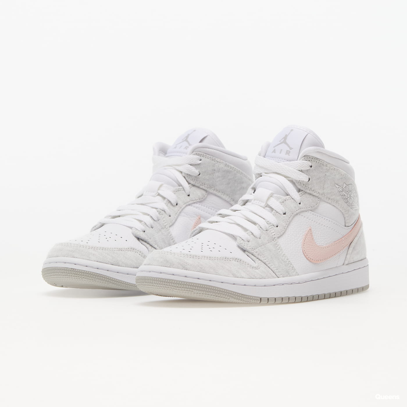 Jordan Air 1 MID lt iron ore/atmosphere white Jordan