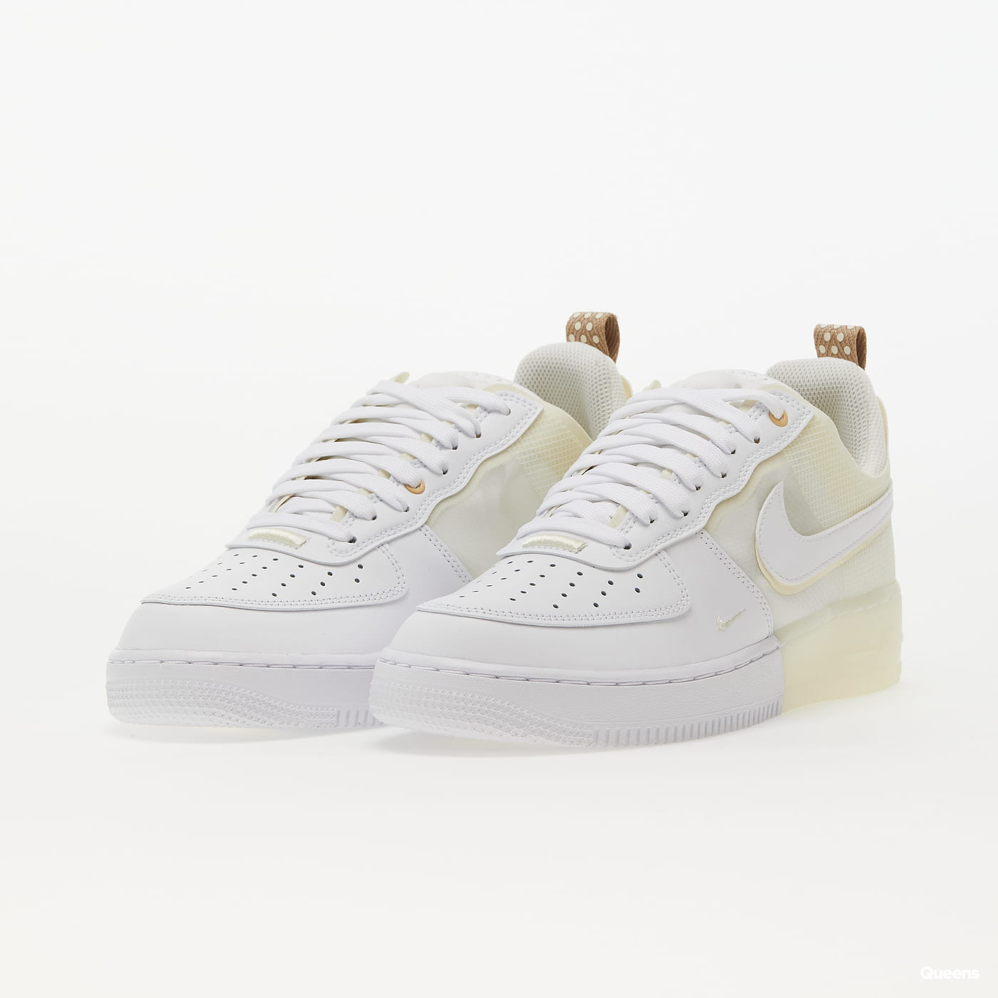 Nike Air Force 1 React white / white-coconut milk Nike