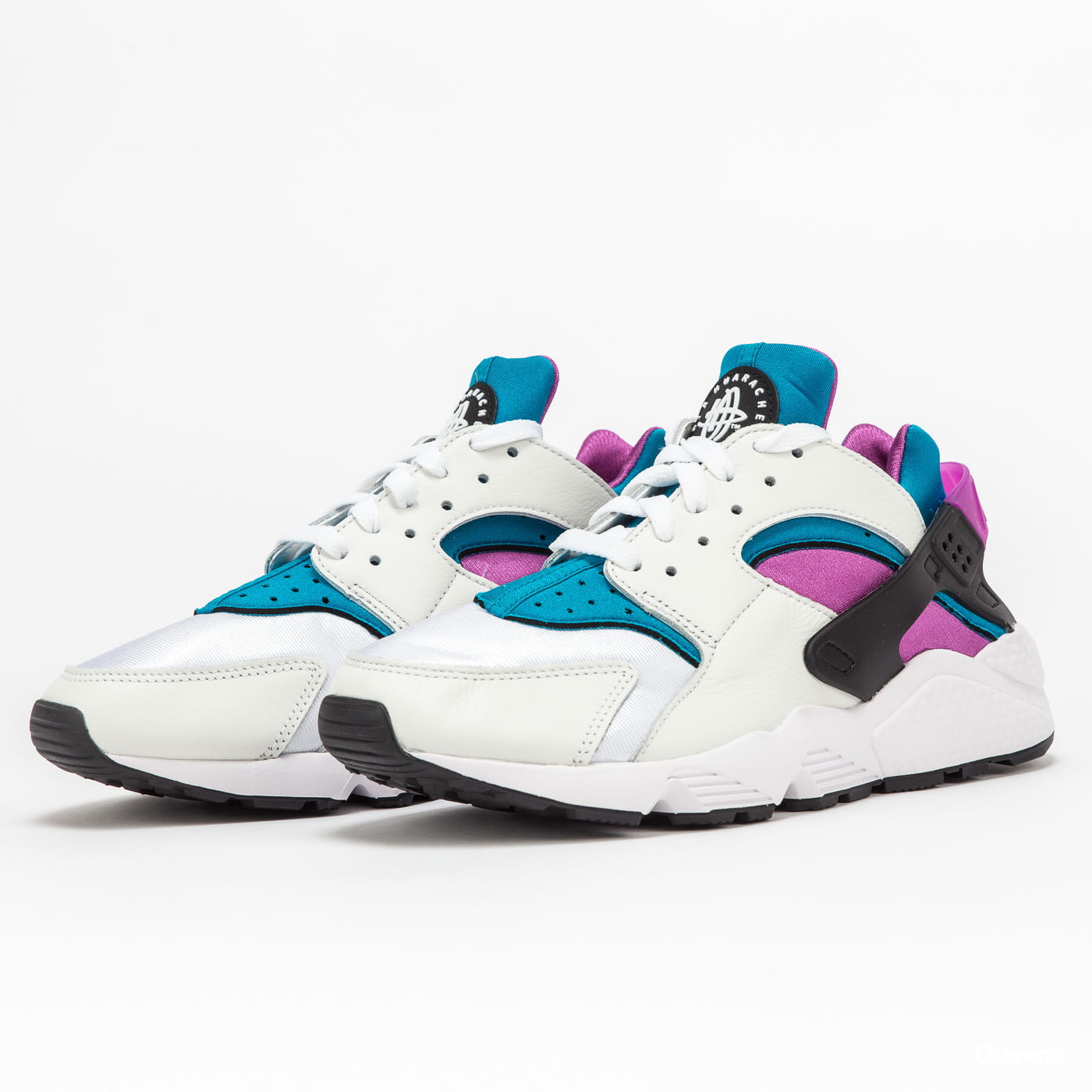 Nike Air Huarache white / aquatone - deep magenta Nike