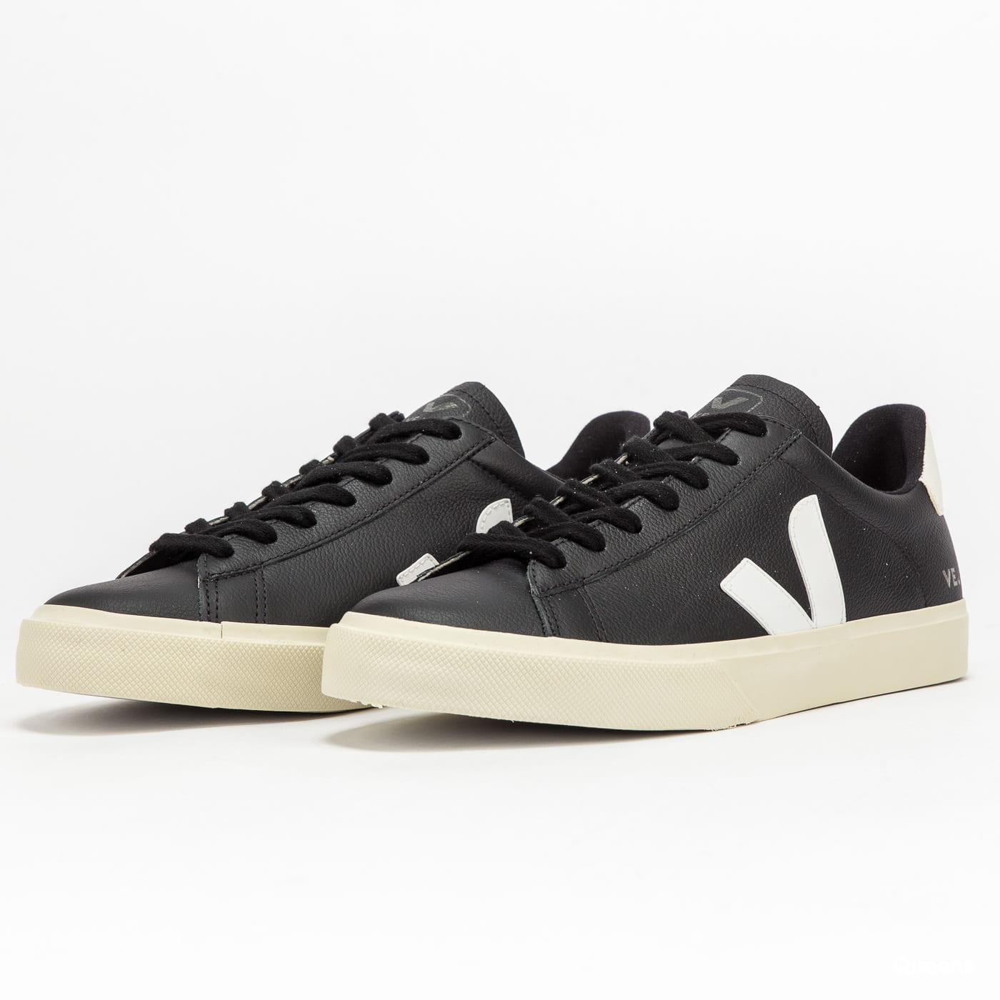 VEJA Campo Chromefree black_white Veja