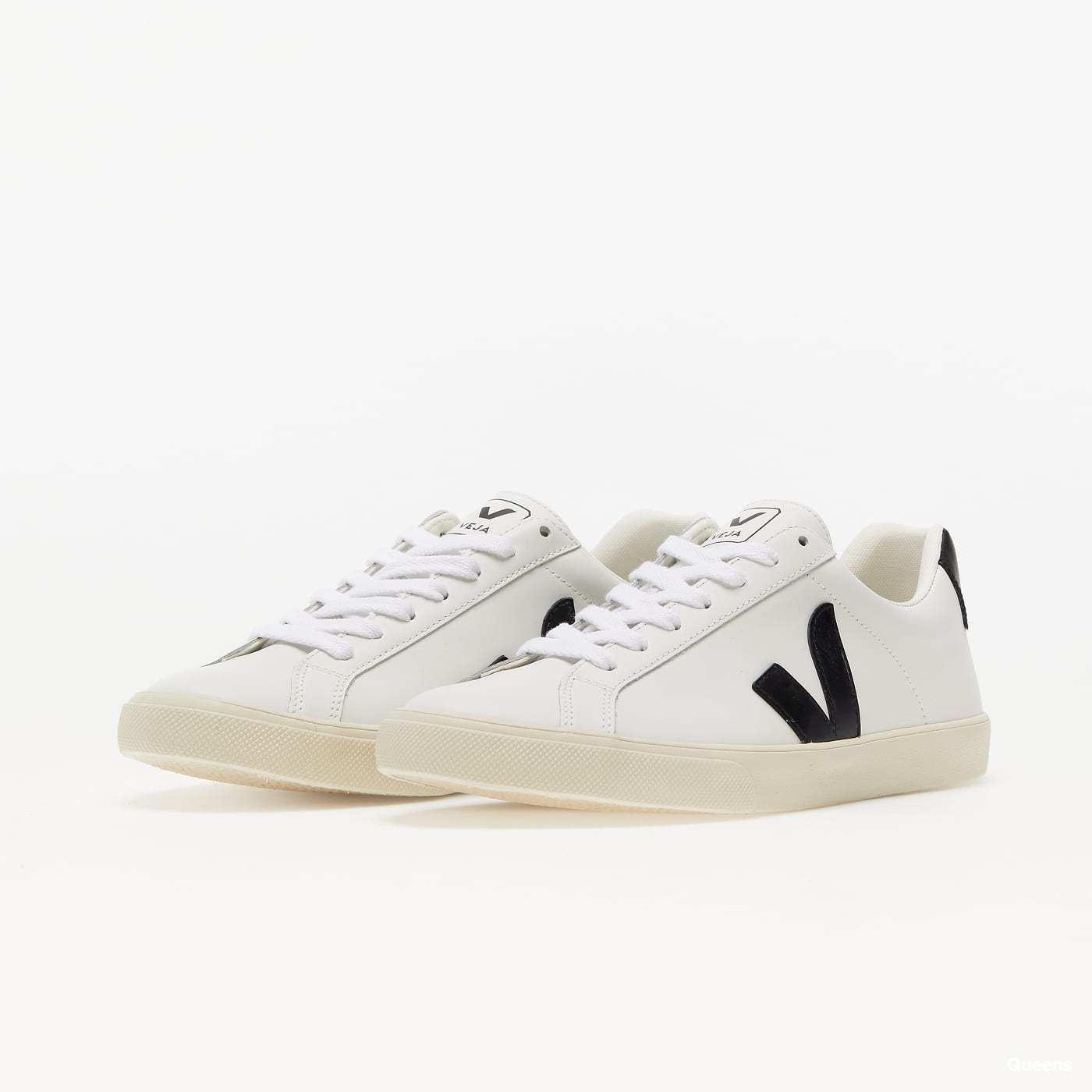 VEJA Esplar logo Leather extra-white-black Veja