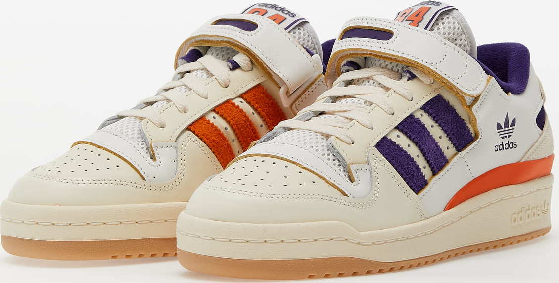 adidas Originals Forum 84 Low Cream White/Dark Purple/Orange adidas Originals