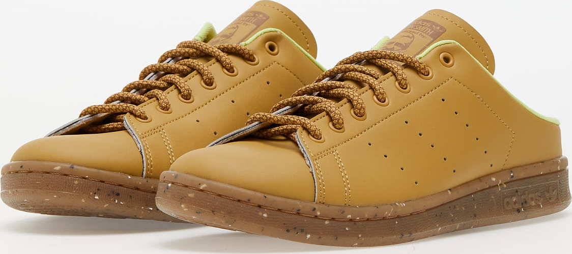 adidas Originals Stan Smith Mule Plant and Grow golden beige/golden beige/semi frozen yellow adidas Originals