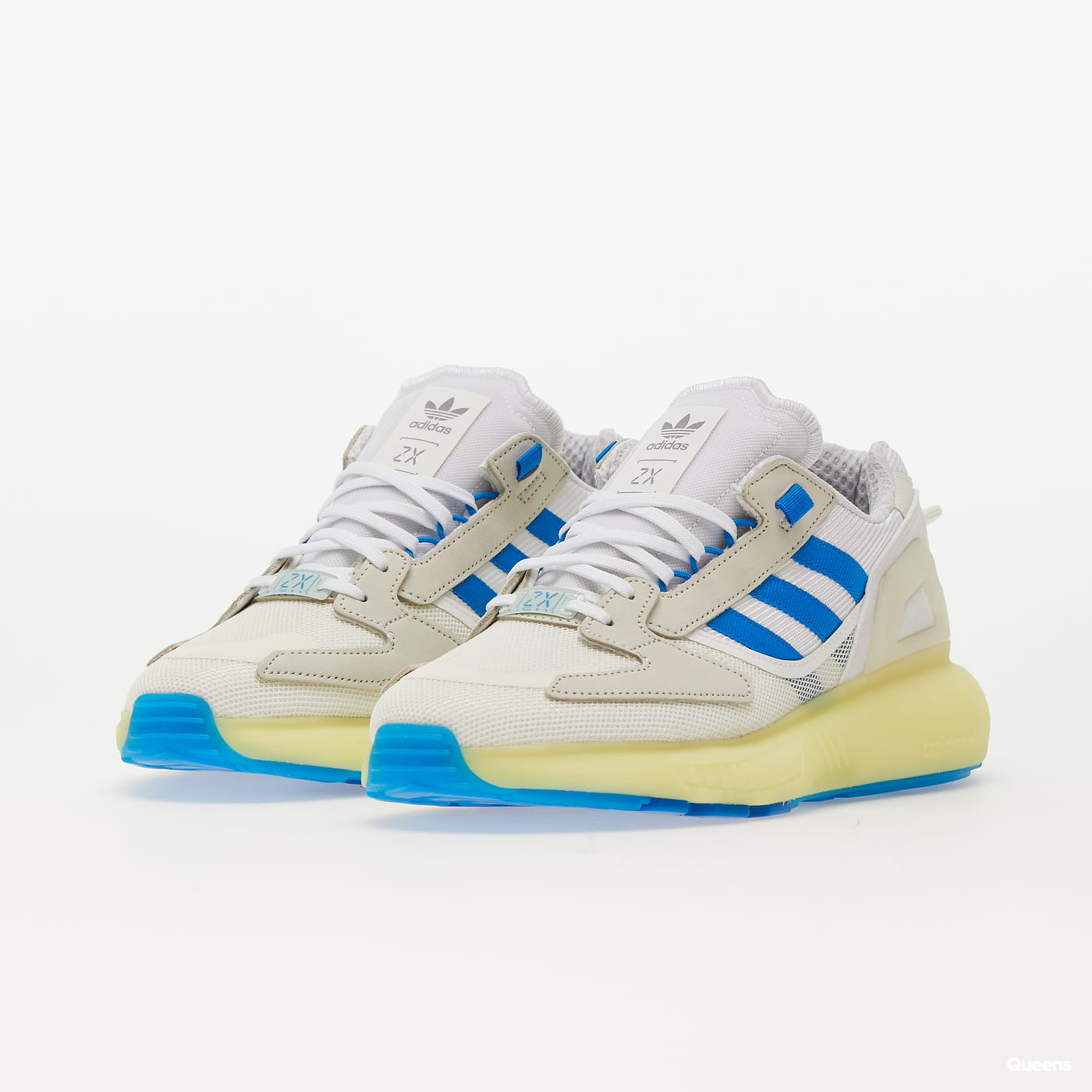 adidas Originals ZX 5K Boost Ftw White / Blue Rust / Off White adidas Originals