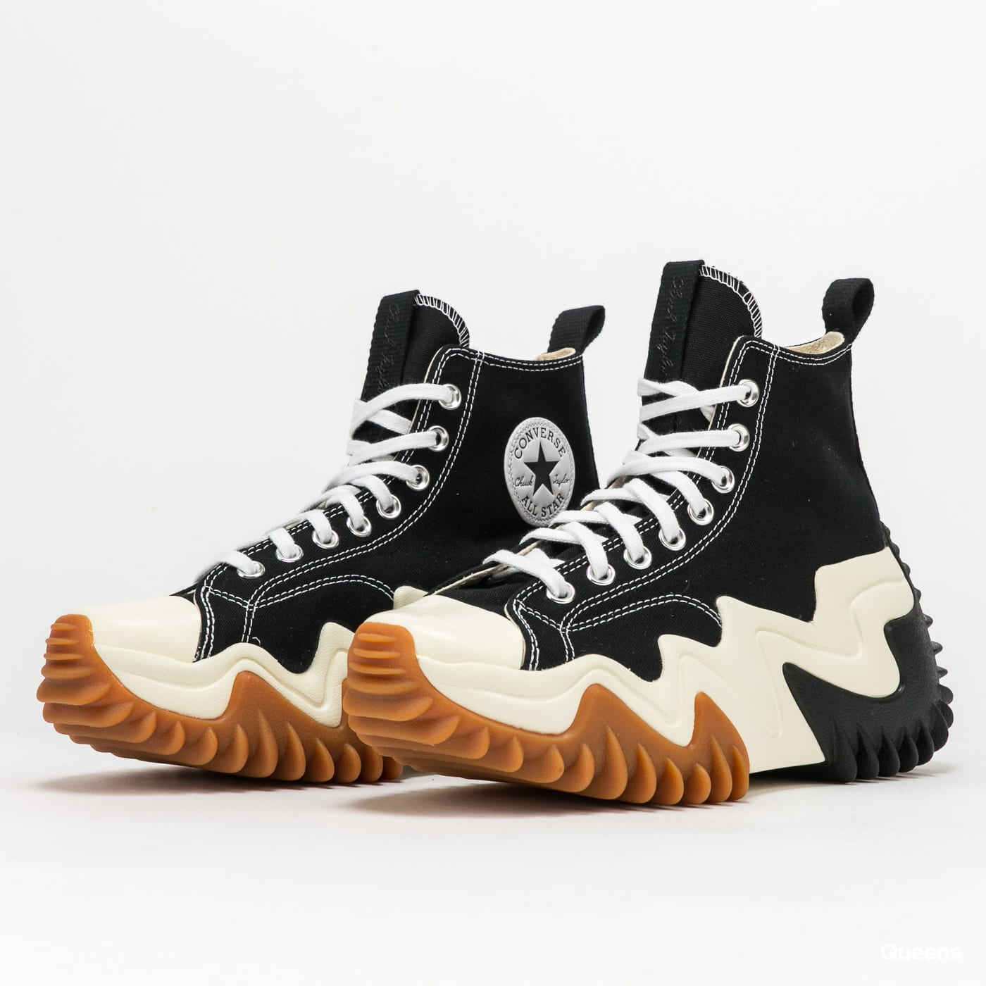 Converse Run Star Motion Hi black / white / gum honey Converse