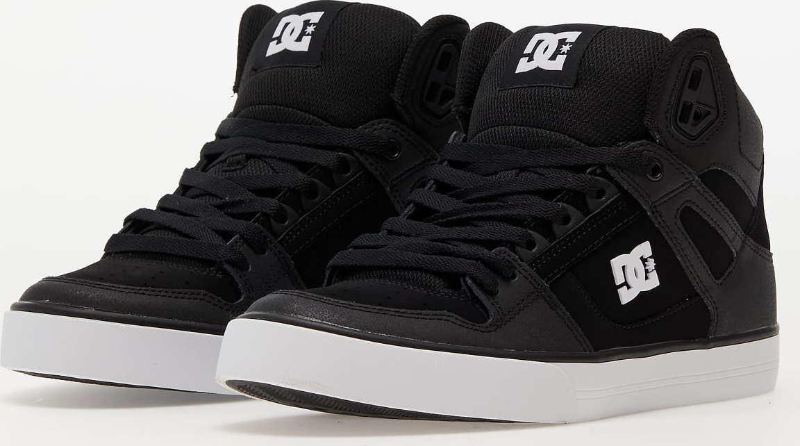 DC Pure High-Top WC Black/ Black/ White Dc