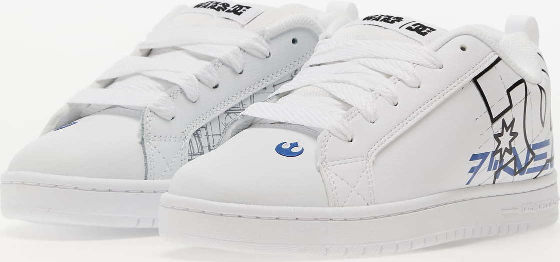 DC Star Wars Court Graffik White/ Blue Dc