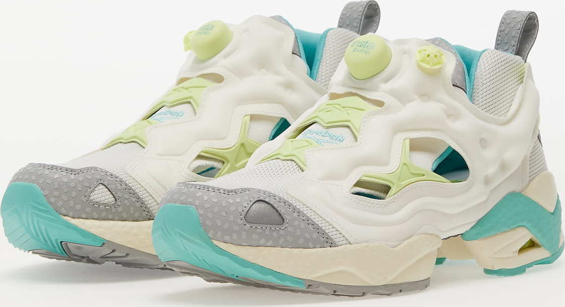 Reebok Instapump Fury 95 Chalk / Semi Classic Teal / Energy Glow Reebok