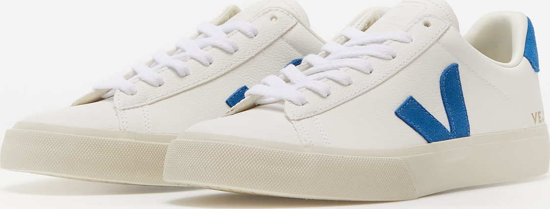 VEJA Campo Chromefree White / Swedish Blue Veja