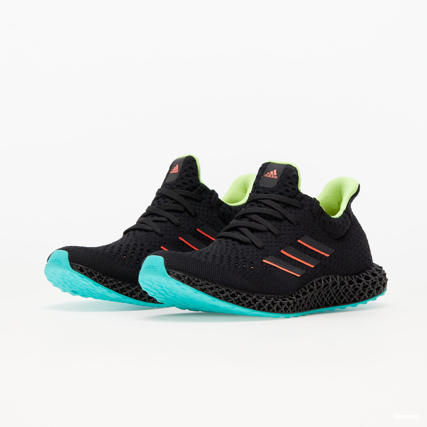 adidas Performance 4D Futurecraft core black/carbon/turbo adidas Performance