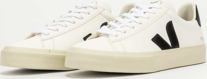 VEJA Campo Chromefree extra - white_black Veja