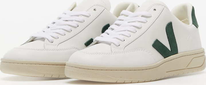 VEJA V-12 Leather extra white/cyprus Veja